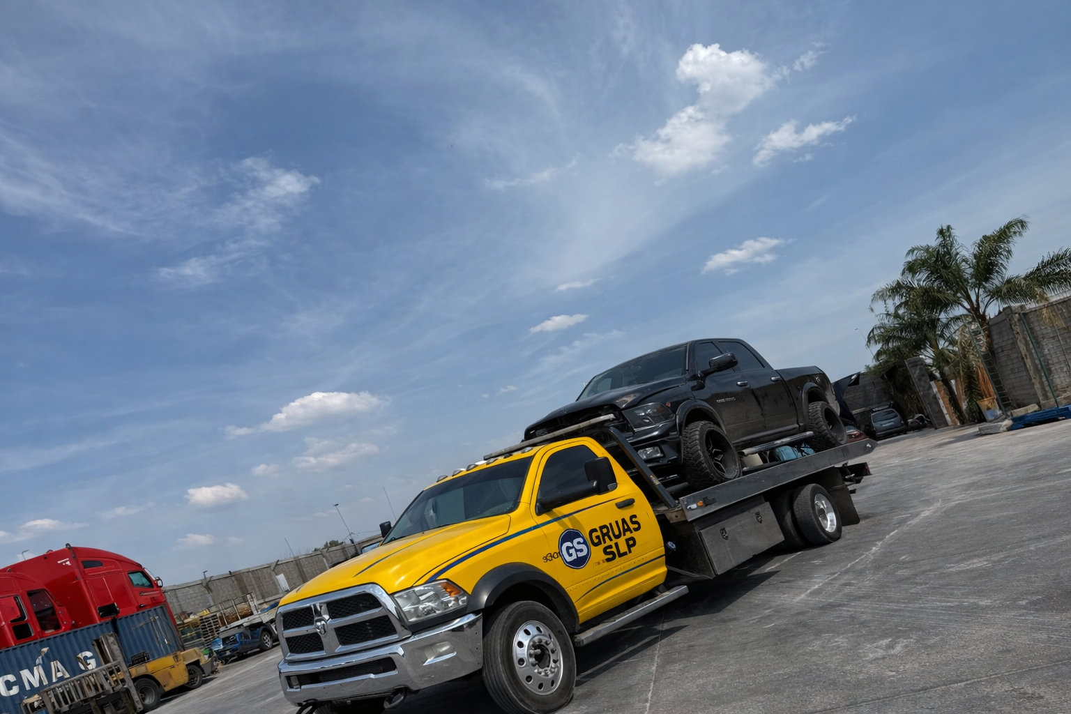 Servicio de grúa profesional